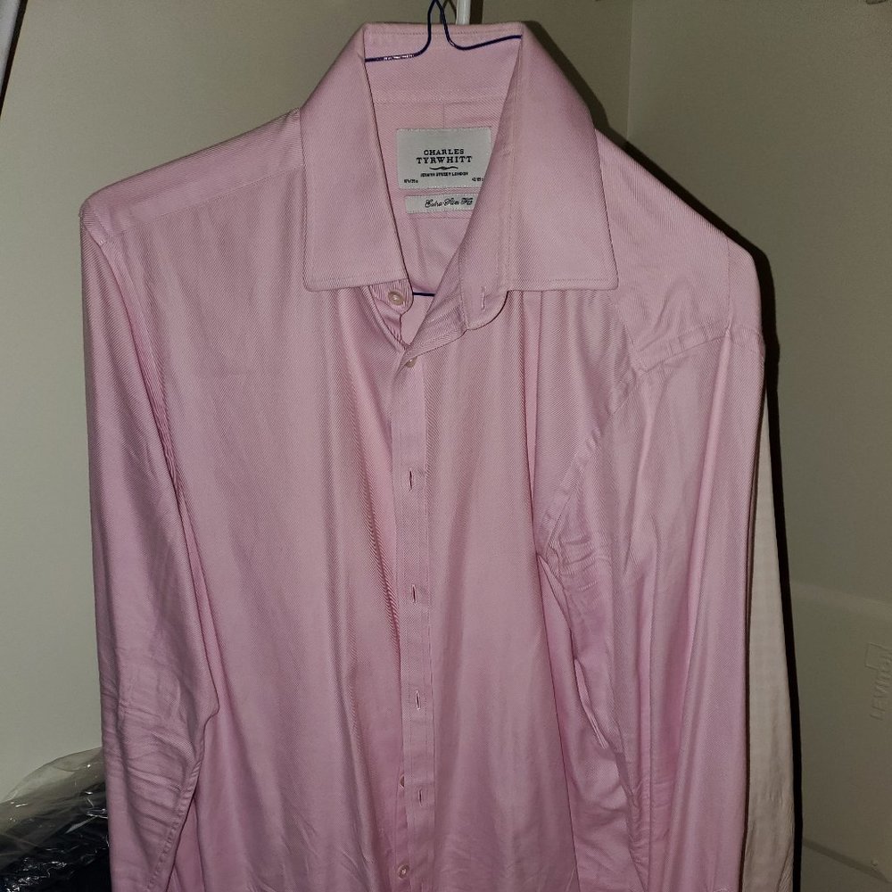 Charles Tyrwhitt Non-Iron Slim Fit Dress Shirt